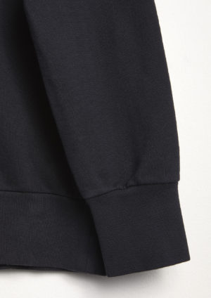 AAGAVE-Detail-Cuff-Blue-Cotton-Hoodie