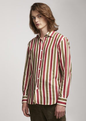 AALBENGA-Stripped-Cotton-Shirt