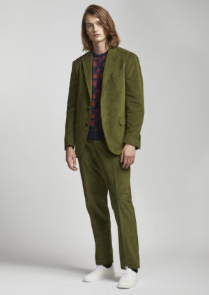 AALVERCAAME-Cotton-Green-Velvet-Suit
