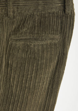 AAMEDEUS-Detail-BackPocket-Green-Cotton-Velvet-Pants