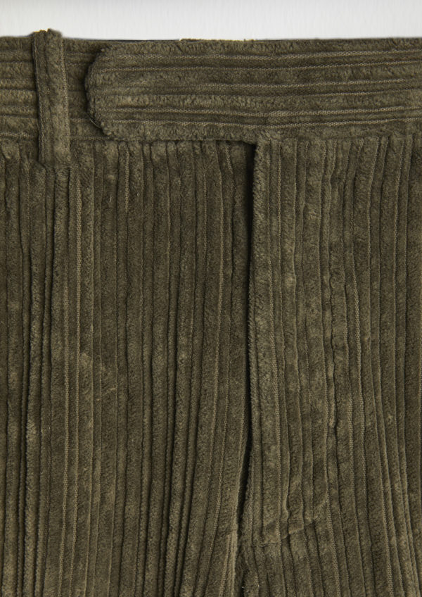 AAMEDEUS-Detail-Green-Cotton-Velvet-Pants