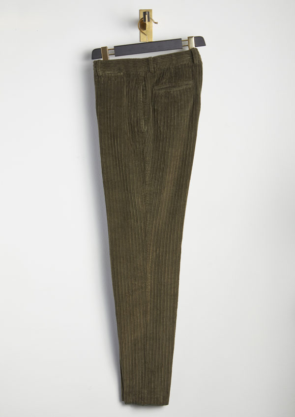 AAMEDEUS-Still-Green-Cotton-Velvet-Pants