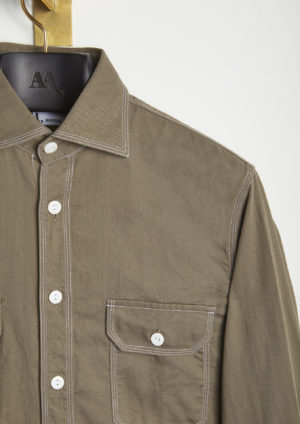 AANTERO-Still-Detail-Brown-Cotton-Shirt