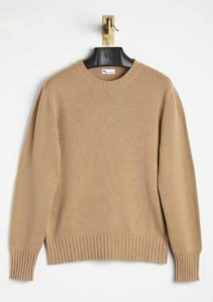 AAPPIO-Still-Camel-Beige-Cotton-Sweater