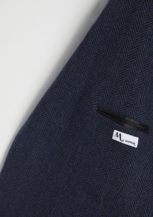 AARADEO-Detail-InternalPocket-Logo-Herringbone-Wool-Jacket