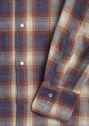 AARIOSTO-Detail-Cuff-Checked-Cotton-Shirt