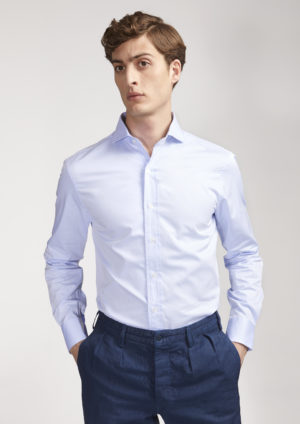 AALASSIO-cotton-twill-french-collar-model