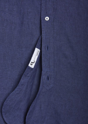 AALBENGA-solid-linen-soft-italian-collar-shirt-botton-detail