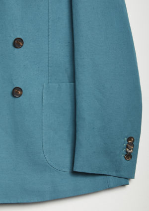 AARADEO-doublebreasted-cotton-linen-jacket-detail-cuff
