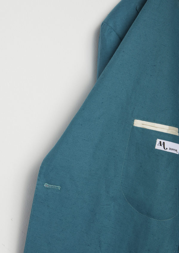 AARADEO-doublebreasted-cotton-linen-jacket-inside-pocket-label-detail