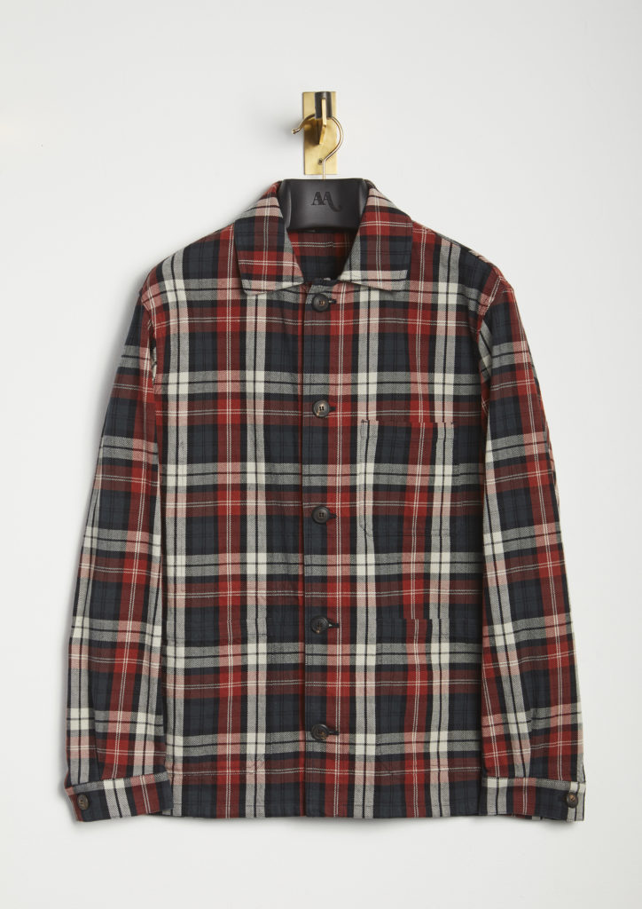 AASTI-panama-cotton-canvas-workwear-jacket-checked-red-stilllife