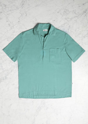 AADEOJ900233-green-cotton-poloshirt-doppiaa-ss20