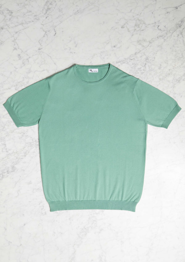 AALFEOJ260038-knitwear-cotton-light-green-doppiaa-springsummer2020-ss20