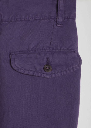 AAZAJ350670-shorts-cotton-linen-purple-springsummer2020-doppiaa-detail-back-pocket